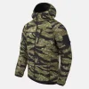 Куртка Helikon-Tex WOLFHOUND Hoodie Jacket - Climashield Apex 67g — Tiger Stripe