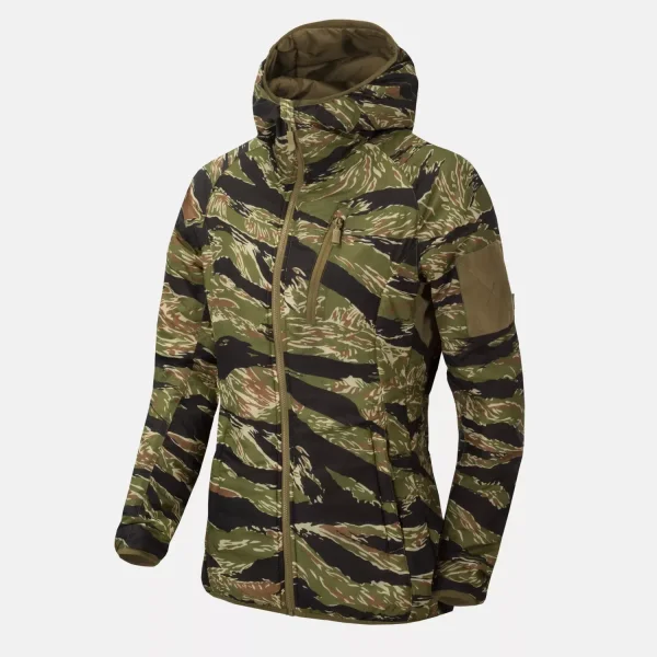 Женская куртка Helikon-Tex WOMEN'S WOLFHOUND Hoodie Jacket — Tiger Stripe