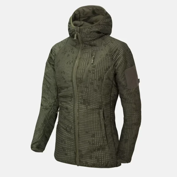 Женская куртка Helikon-Tex WOMEN'S WOLFHOUND Hoodie Jacket — Desert Night Camo