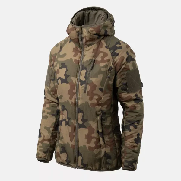 Женская куртка Helikon-Tex WOMEN'S WOLFHOUND Hoodie Jacket — PL Woodland