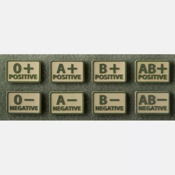 Нашивка Helikon-Tex Blood Patch (set - 2pcs.) - PVC — Khaki