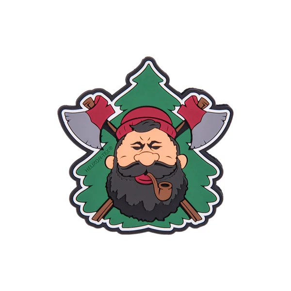 Нашивка Helikon-Tex Beardman BUSHCRAFT Patch - PVC