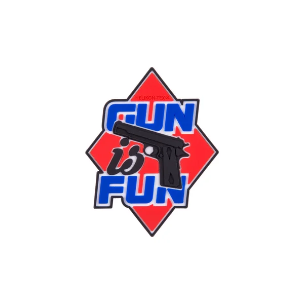 Нашивка Helikon-Tex Gun is Fun Patch - PVC
