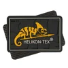 Нашивка Helikon-Tex HELIKON-TEX Logo Patch - PVC — Black