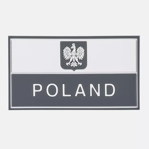 Нашивка Helikon-Tex Polish Banner Patch (90 x 50 mm) - PVC — Grey