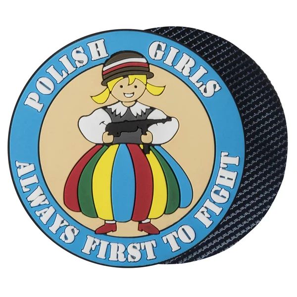 Нашивка Helikon-Tex POLISH GIRLS Patch - PVC — Navy Blue