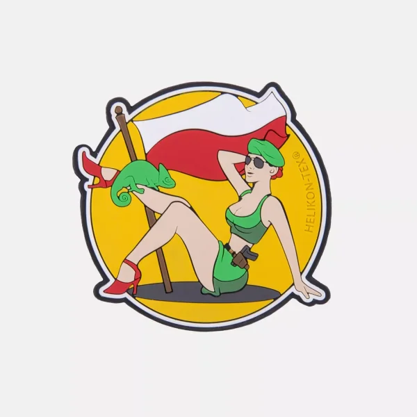 Нашивка Helikon-Tex Polish Girl Patch — Yellow
