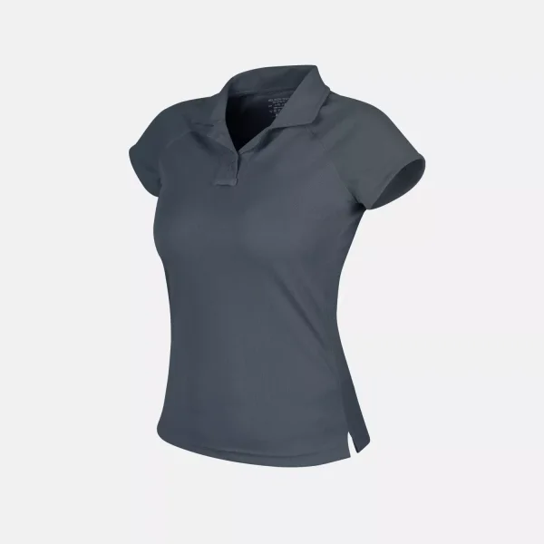 Женское поло Helikon-Tex Women’s UTL Polo Shirt - TopCool Lite — Shadow Grey