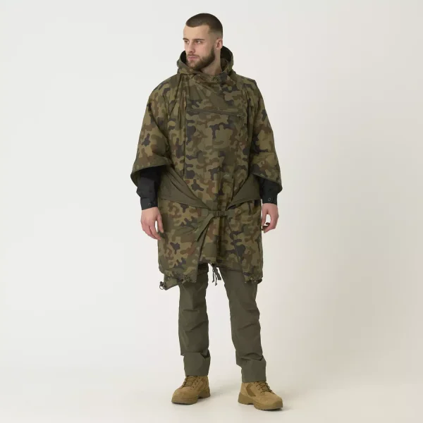 Пончо Helikon-Tex SWAGMAN ROLL Poncho — PL Woodland