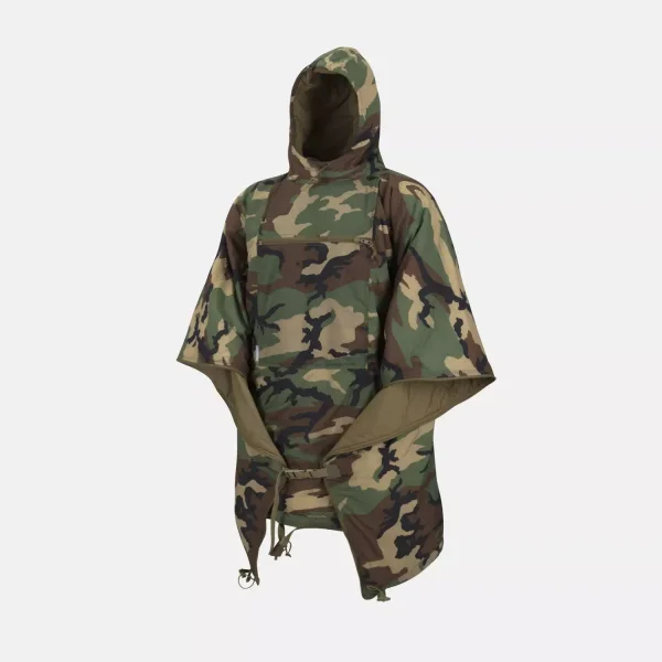 Пончо Helikon-Tex SWAGMAN ROLL Poncho — US Woodland