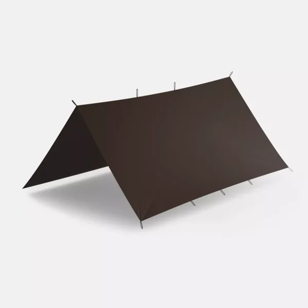Тент Helikon-Tex SUPERTARP - Polyester Ripstop — Earth Brown