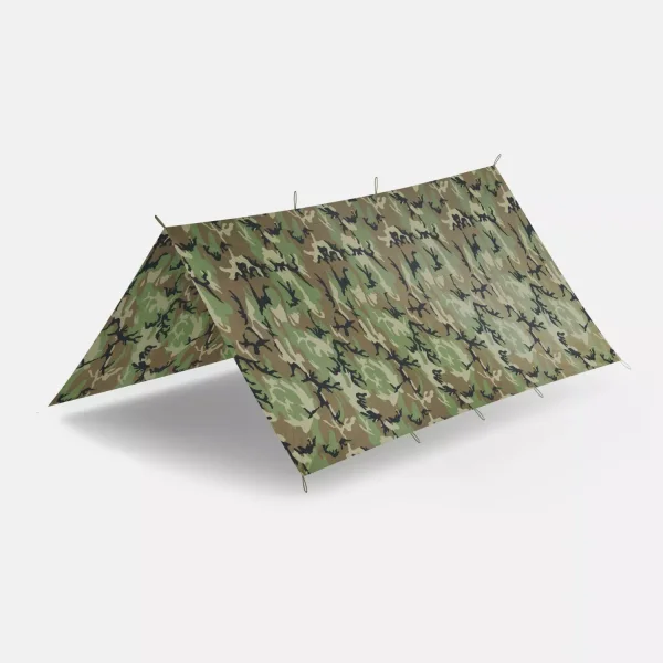 Тент Helikon-Tex SUPERTARP - Polyester Ripstop — US Woodland