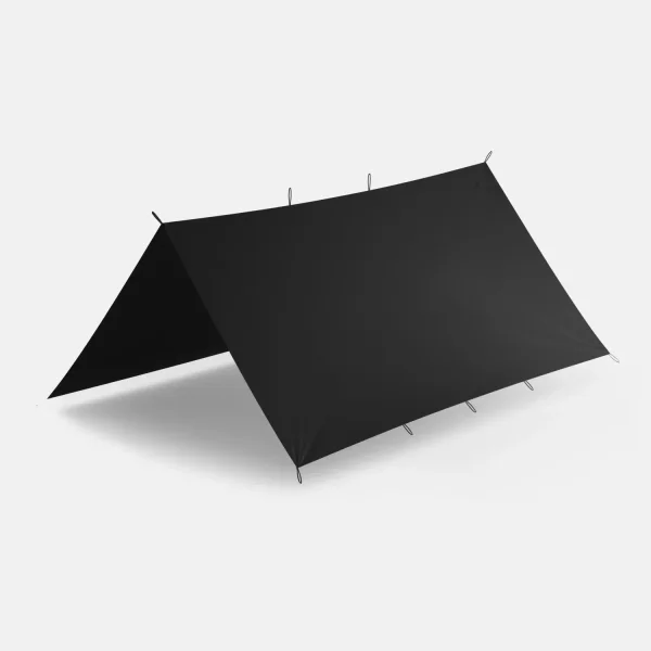 Тент Helikon-Tex SUPERTARP - Polyester Ripstop — Black