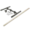 Складная подставка Helikon-Tex Foldable Metal Stand - Steel — Brown Grey