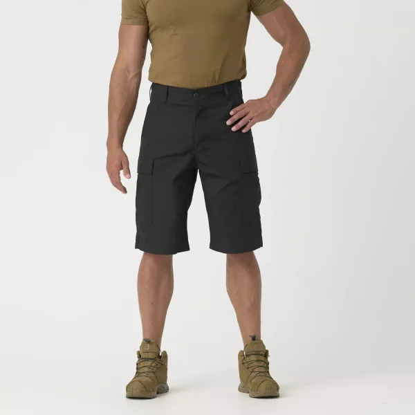 Шорты Helikon-Tex BDU Shorts - PolyCotton Ripstop — Black