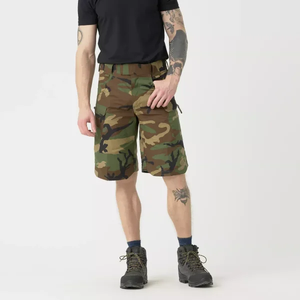 Шорты Helikon-Tex UTS (Urban Tactical Shorts) 11'' - PolyCotton Ripstop — US Woodland
