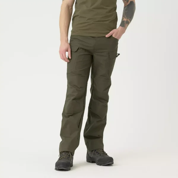 Брюки Helikon-Tex UTP (Urban Tactical Pants) - PolyCotton Stretch Ripstop — Taiga Green