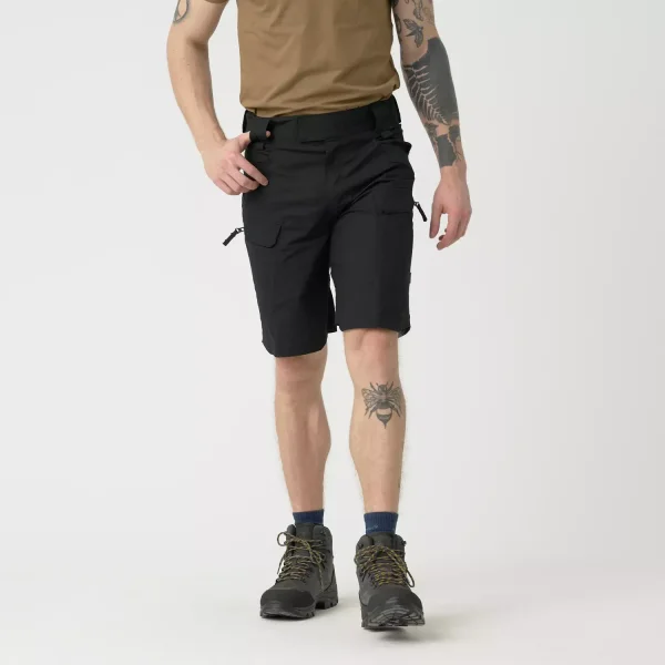 Шорты Helikon-Tex UTS (Urban Tactical Shorts) 8.5 - PolyCotton Stretch Ripstop — Black