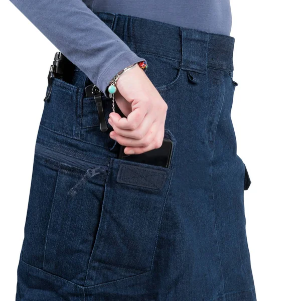 Юбка Helikon-Tex UTL SKIRT (Urban Tactical Skirt) - Denim Mid