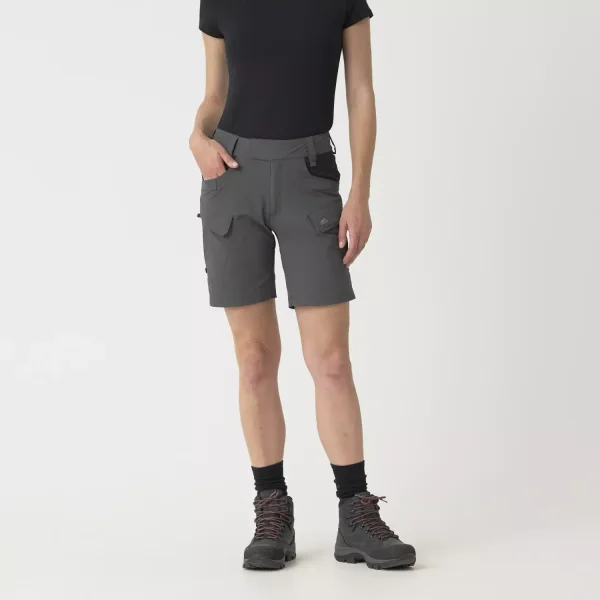 Женские шорты Helikon-Tex Women's OTP 8'5 Shorts — Shadow Grey / Black
