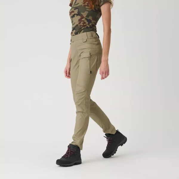 Женские брюки Helikon-Tex WOMEN'S UTP Resized (Urban Tactical Pants) - PolyCotton Ripstop — Khaki