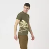 Футболка Helikon-Tex T-Shirt (Full Body Skeleton) — Olive Green