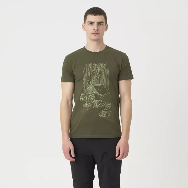 Футболка Helikon-Tex T-Shirt (Home Sweet Home) — Taiga Green
