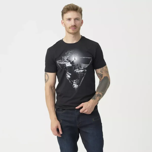 Футболка Helikon-Tex T-Shirt (Night Valley) — Black