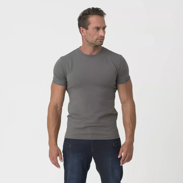 Футболка Helikon-Tex Organic Cotton T-Shirt SLIM — Shadow Grey