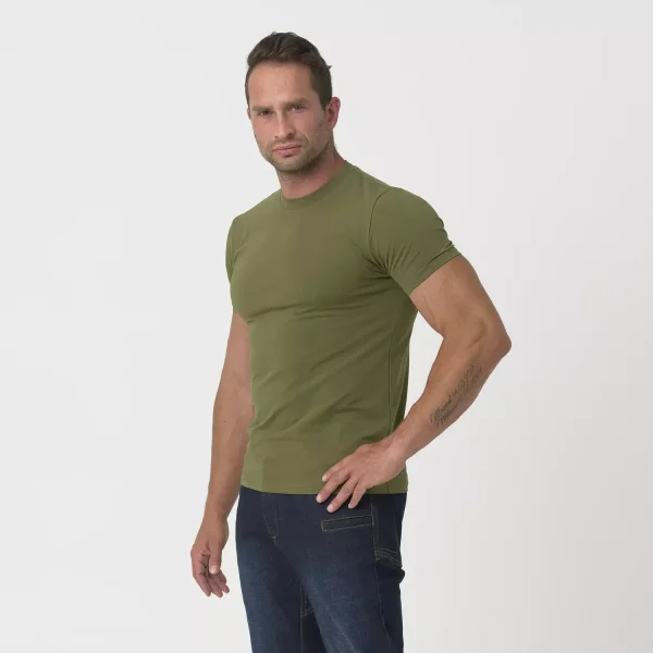 Футболка Helikon-Tex Organic Cotton T-Shirt SLIM — U.S. Green