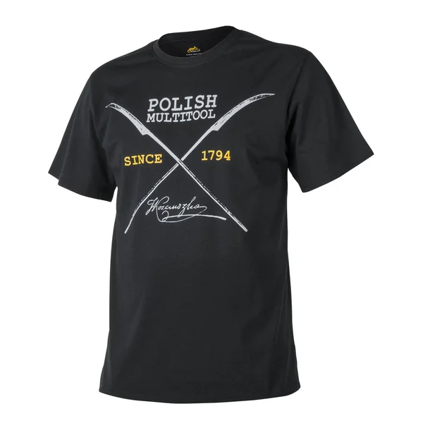 Футболка Helikon-Tex T-Shirt (Polish Multitool) - Cotton — Black