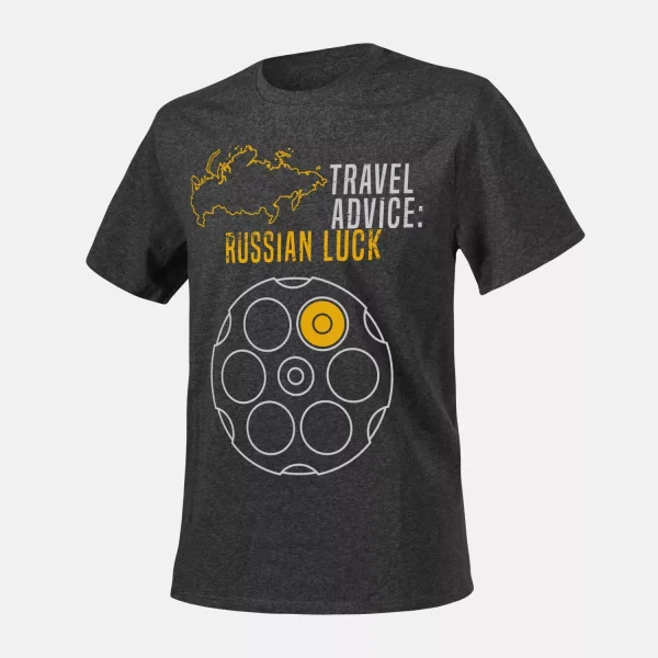 Футболка Helikon-Tex T-Shirt (Travel Advice: Russian Luck)