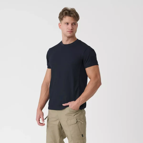 Футболка Helikon-Tex TACTICAL T-Shirt - TopCool — Navy Blue