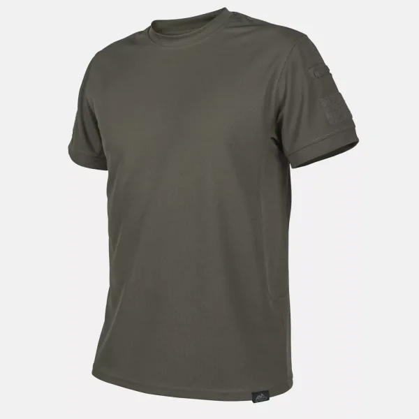 Футболка Helikon-Tex TACTICAL T-Shirt - TopCool — Olive Green