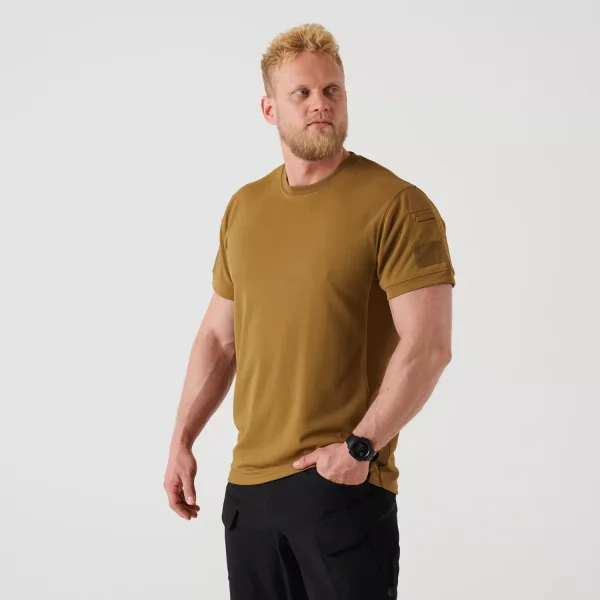 Футболка Helikon-Tex TACTICAL T-Shirt - TopCool Lite — Coyote