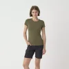 Женская футболка Helikon-Tex Women's T-shirt Slim Organic — Olive Green
