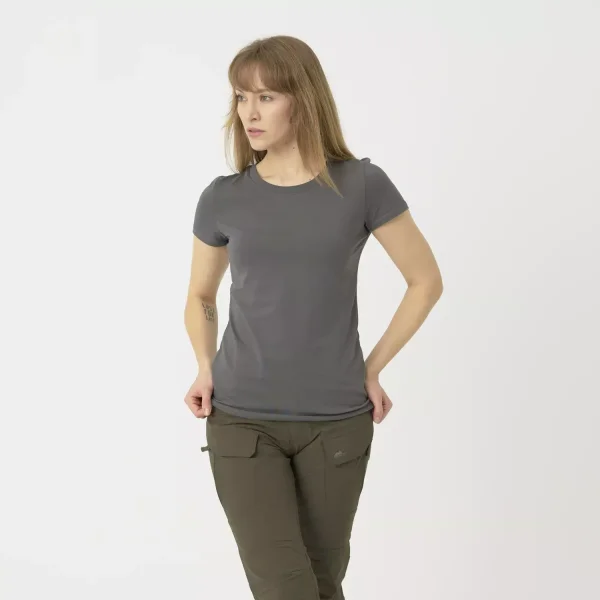 Женская футболка Helikon-Tex Women's T-shirt Slim Organic — Shadow Grey