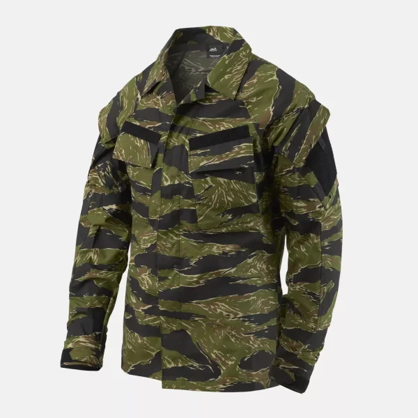Рубашка Helikon-Tex Raid Shirt - PolyCotton Stretch Ripstop — Tiger Stripe