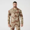 Рубашка Helikon-Tex Raid Shirt - PolyCotton Stretch Ripstop — 6 Color Desert