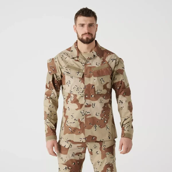 Рубашка Helikon-Tex Raid Shirt - PolyCotton Stretch Ripstop — 6 Color Desert