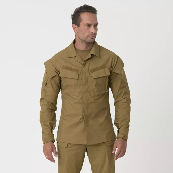 Рубашка Helikon-Tex Raid Shirt - PolyCotton Stretch Ripstop — Coyote