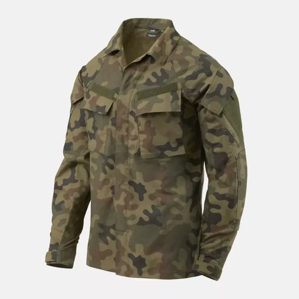 Рубашка Helikon-Tex Raid Shirt - PolyCotton Stretch Ripstop — PL Woodland