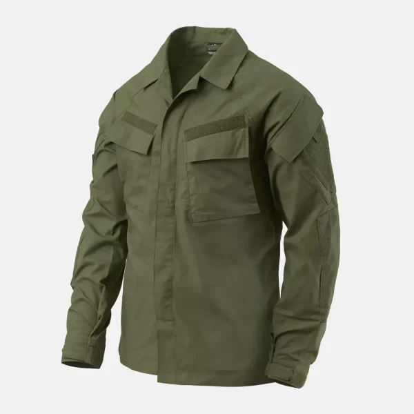 Рубашка Helikon-Tex Raid Shirt - PolyCotton Stretch Ripstop — Olive Green