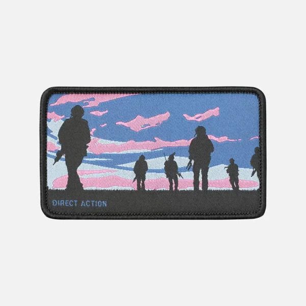 Нашивка Direct Action Patch Sunset — Black