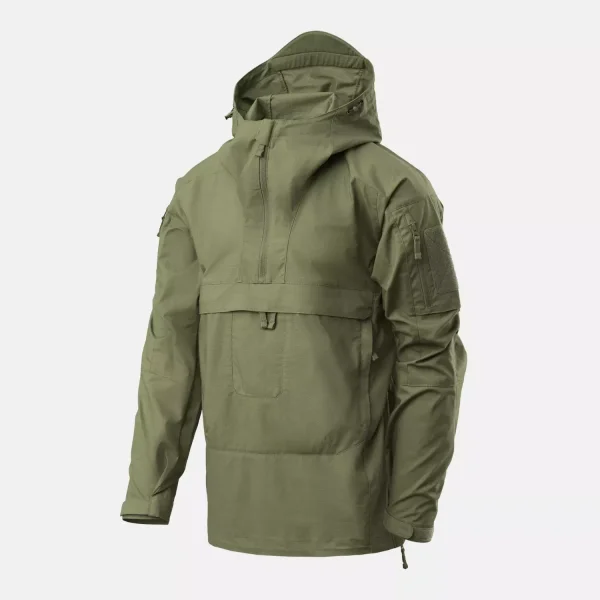 Куртка Helikon-Tex Tracer Anorak Jacket - Polycotton Stretch Ripstop — Olive Green
