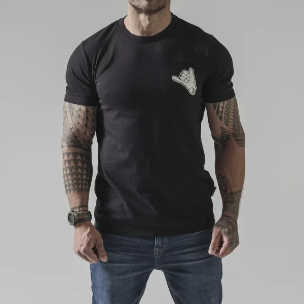 Футболка Direct Action T-shirt DA Shaka - Cotton — Black