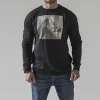Лонгслив Direct Action Longsleeve DA Rope - Cotton — Black