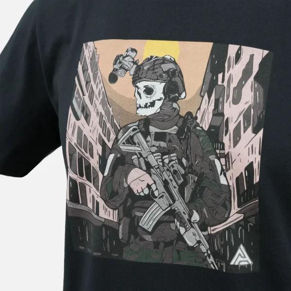 Футболка Direct Action T-shirt DA SKELETON - Cotton
