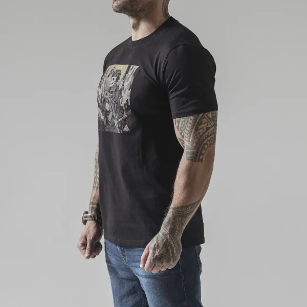 Футболка Direct Action T-shirt DA SKELETON - Cotton