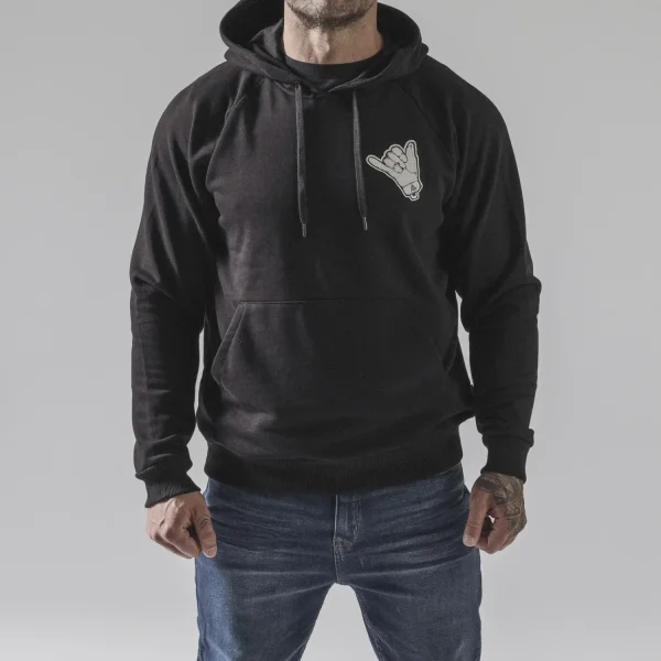 Худи Direct Action Hoodie DA Shaka — Black